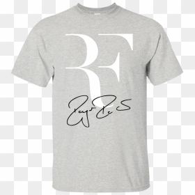 Rf Logo Roger Federer Perfect Tennis T-shirt, Hoodie, - Gsp Dog T Shirt, HD Png Download - roger federer png
