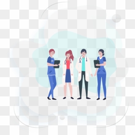 Enfermer, HD Png Download - joining hands png