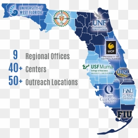 Florida Coronavirus Map By County, HD Png Download - fgcu logo png