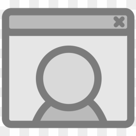 Square,symbol,circle - Clip Art, HD Png Download - browser icon png