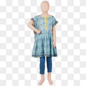 Kaa-01046 Printed Kurti - Plaid, HD Png Download - ladies kurti png