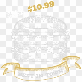 Chalk Menu Burger Png, Transparent Png - chalk banner png