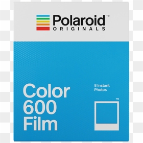 Polaroid Originals 600 Color Film - Polaroid Originals Color 600, HD Png Download - vintage polaroid frame png