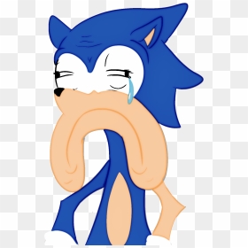 Transparent Sonic Clip Art - Sad Sonic The Hedgehog, HD Png Download - sonic face png