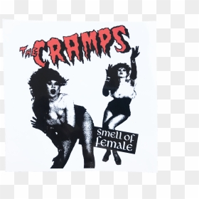 Cramps Smell Of Female Sticker - Cramps Smell Of Female Shirt, HD Png Download - smell png