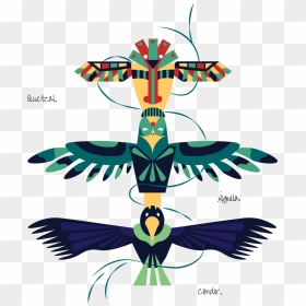 Condor Aguila Y Quetzal, HD Png Download - quetzal png
