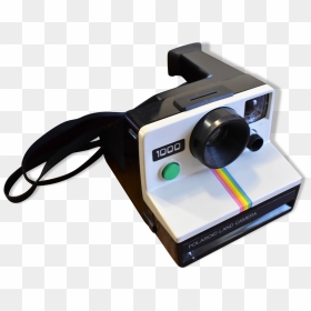 Polaroid Land Camera 1000 Vintage Button Green With - Instant Camera, HD Png Download - vintage polaroid frame png
