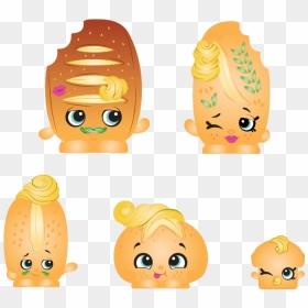 Shopkins Family Mini Packs Bakers, HD Png Download - shopkins characters png
