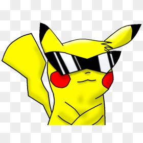 Pikachu With Glasses Png, Transparent Png - squirtle glasses png