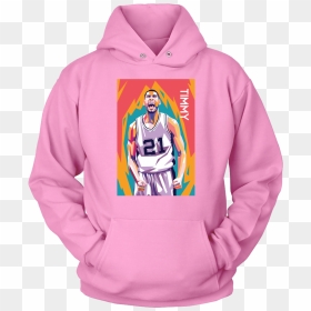 Eat Ass Pink Hoodie, HD Png Download - tim duncan png