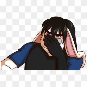 Facepalm By Caramel-kitteh - Cartoon, HD Png Download - face palm emoji png