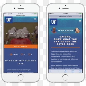 Iphone, HD Png Download - uf gator png