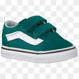 Green Vans Sneakers Td Old Skool V Quetzal - Skate Shoe, HD Png Download - quetzal png