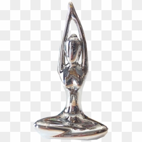 Est-prata1 - Estatua Yoga Prata, HD Png Download - molduras douradas png