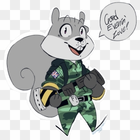 Its War Some Squirrels From Conkers Bad Fur Day - Conker's Bad Fur Day Squirrel, HD Png Download - conker png