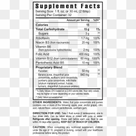 Supplement Facts For Zradical - Z Radical Nutrition Facts, HD Png Download - youngevity logo png