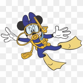 Minie Mouse 01 By Convitex - Colorat Cu Mickey Mouse, HD Png Download - imagens em png