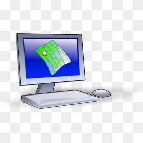 Thin Mapping Client Clip Arts - Computer Desktop Png Art, Transparent Png - client png