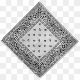 White Bandana-big - Museum Alexandrowka, HD Png Download - bandana pattern png