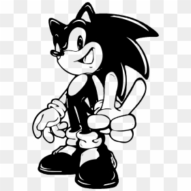 Untitled - Sonic Advance 2 Artwork, HD Png Download - sonic face png