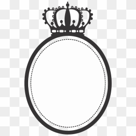 Transparent Royal Frame Png, Png Download - moldura oval png