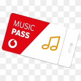 Vodafone Music Pass , Png Download - Sign, Transparent Png - pass png