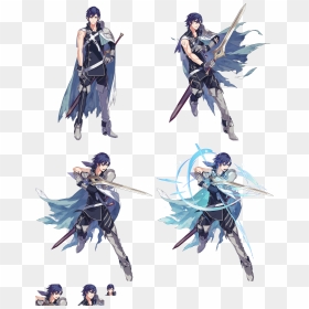 Click For Full Sized Image Chrom - Fire Emblem Heroes Chrom, HD Png Download - chrom png