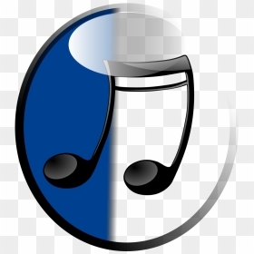 Music Button Sm Svg Clip Arts, HD Png Download - music .png