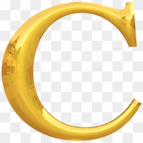 Computer Icons Letter Typeface Alphabet Download - Gold Letter C Png, Transparent Png - c.png