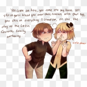 Romania And Iceland Hetalia, HD Png Download - hetalia png