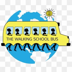 Experience Uganda The Walking School Bus - Walking School Bus Logo, HD Png Download - school.png
