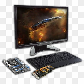 Use Of Computer Home, HD Png Download - custom pc png