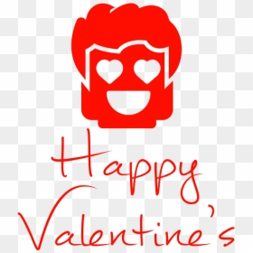 Happy Valentine"s Love Face, HD Png Download - happy valentines png