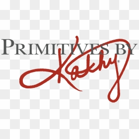 Primitives By Kathy - Primitives By Kathy Logo, HD Png Download - chalkboard art png