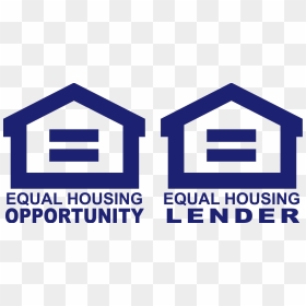 Equal Housing Logo Png - Equal Housing Lender Logo Blue, Transparent Png - equal housing png