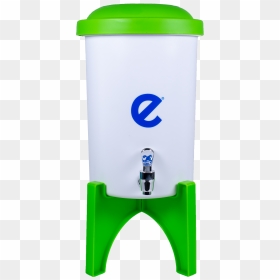 Mini Ecofiltro De Plástico Verde - Ecofiltro Plastico Mini, HD Png Download - vaso de agua png