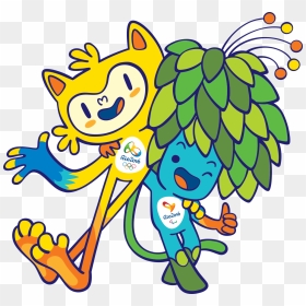 Vinicius And Tom - Rio 2016 Olympics Mascot, HD Png Download - tom png