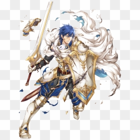 Exalted Chrom Fire Emblem Heroes, HD Png Download - chrom png