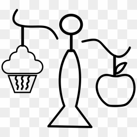 Sweets Vs Fruits - Icoon Voeding, HD Png Download - vs icon png