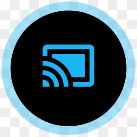 Cast Icon Blue Blue Connected On Click This Will Redirect - Vlc Chromecast, HD Png Download - chromecast icon png