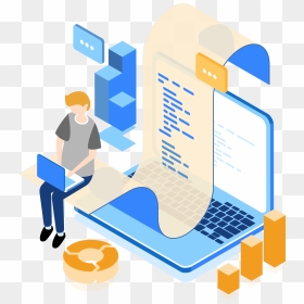 Data Entry Illustration, HD Png Download - executive png