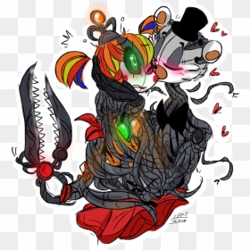 Scrap Baby X Molten Freddy By Circusfnaffamily - Five Nights At Freddy's Scrap Baby, HD Png Download - scrap png