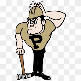 Purdue University Indiana Mascot, HD Png Download - cam newton superman png