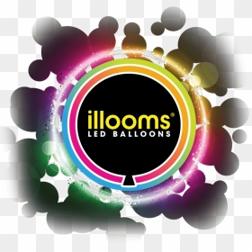 Illooms Led Balloons Logo, HD Png Download - up balloons png
