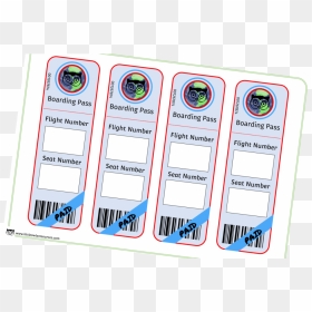 Aeroplane/airport Boarding Pass Role-play/mark Making - Printable Airport Role Play, HD Png Download - pass png