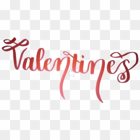 Happy Valentines Day Visit Craftyjbird - Calligraphy, HD Png Download - happy valentines png