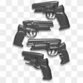 Blade Runner Blaster Png - Firearm, Transparent Png - blaster png