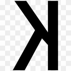 Transparent K Reverse - Ters K, HD Png Download - reverse png