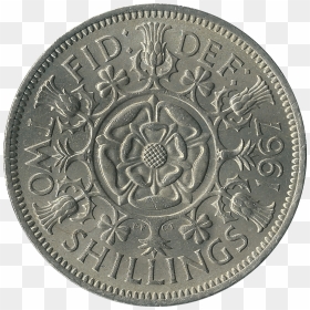 British Florin 1967 Reverse - Coin, HD Png Download - reverse png