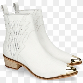 Ankle Boots May 1 Nappa White Toe Cap - Chelsea Boot, HD Png Download - nappa png